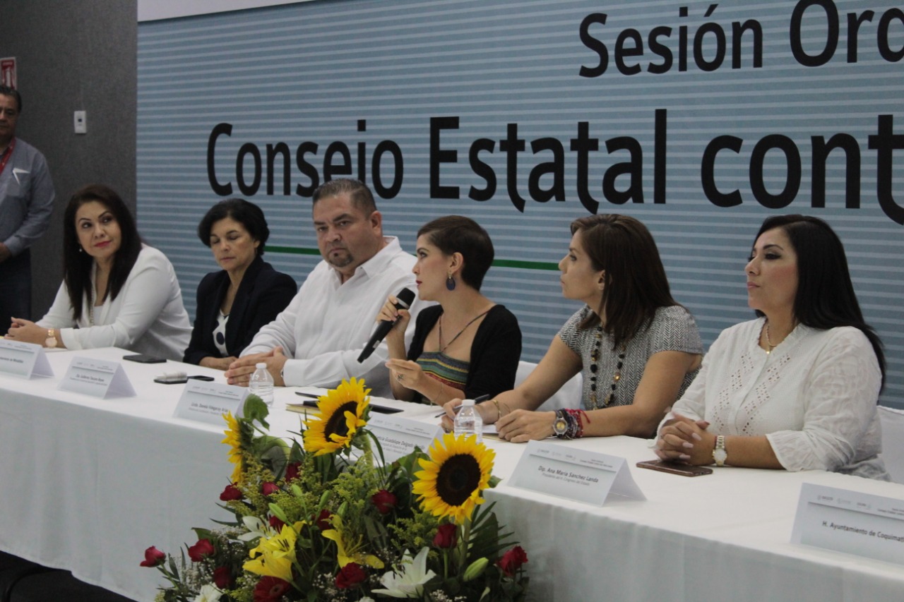 Primera Sesión Ordinaria del Consejo Estatal contra las Adicciones del Estado de Colima