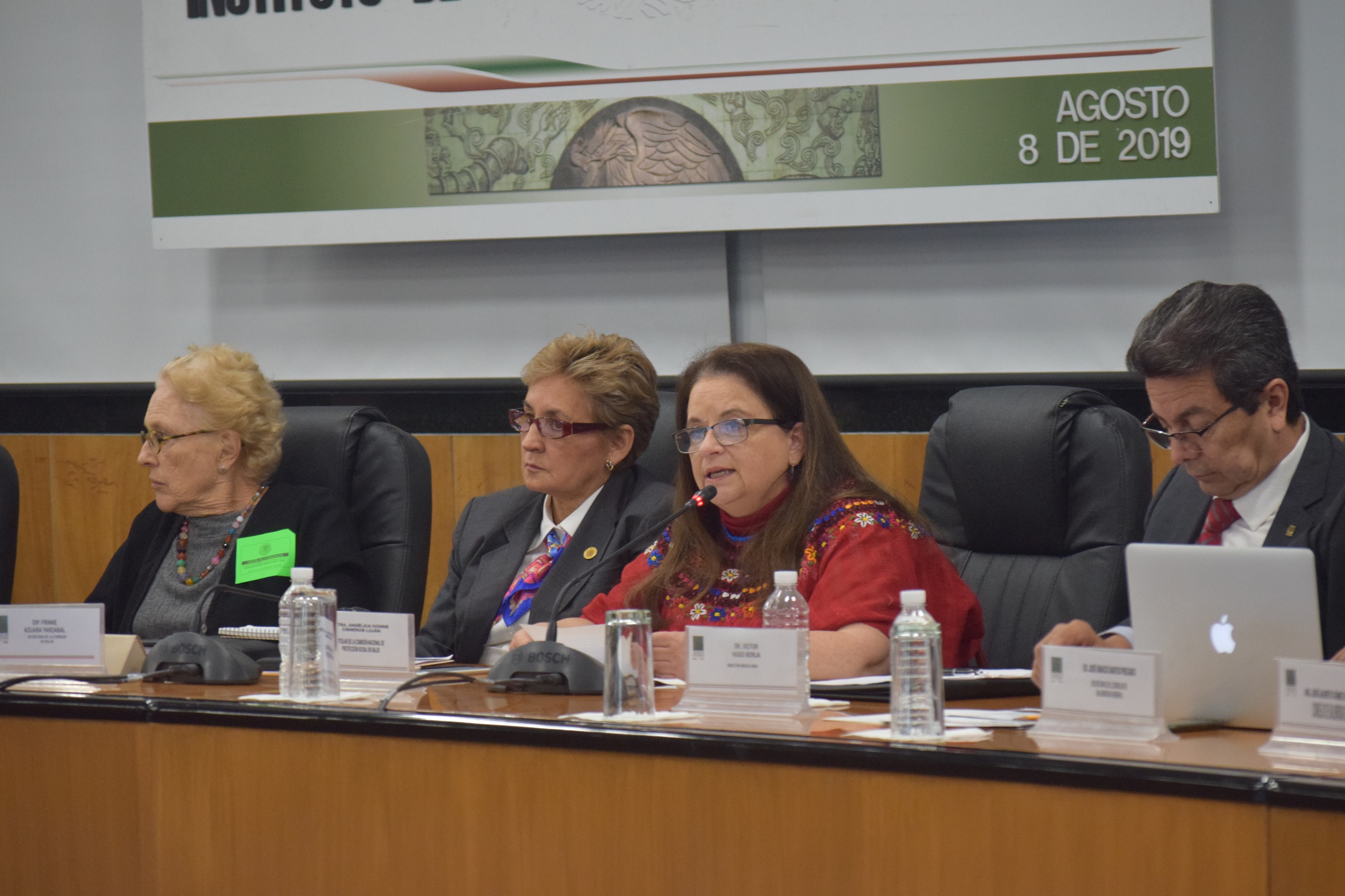 Participación de la Mtra. Ivonne Cisneros en las Audiencias públicas para la creación del Instituto Nacional de Salud para el Bienestar.