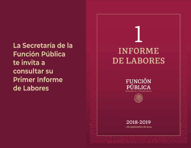 1 Informe de Labores - Secretaría de la Función Pública.