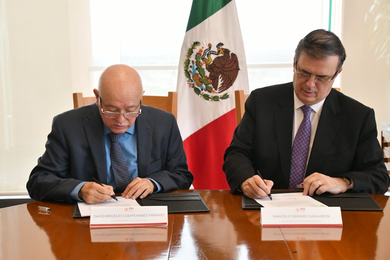 La SRE y la ASF acuerdan fiscalización de ayuda a Mesoamérica y el Caribe (Fondo México) 