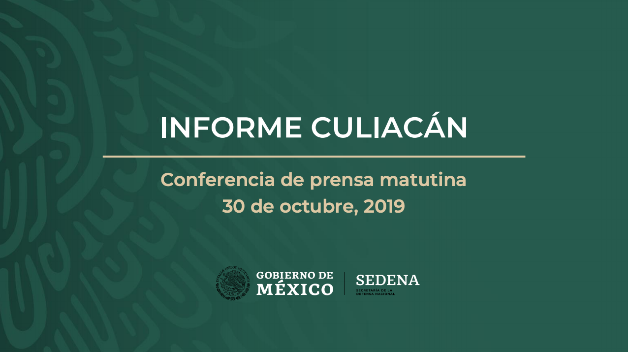 Informe Culiacán