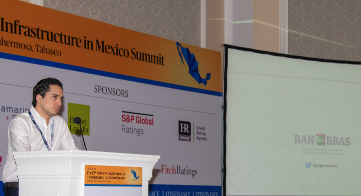 El Director General de Banobras, Jorge Mendoza Sánchez, participó en la 12a. Cumbre de Financiamiento e Infraestructura Subnacional en México LatinFinance; realizada en Villahermosa, Tabasco