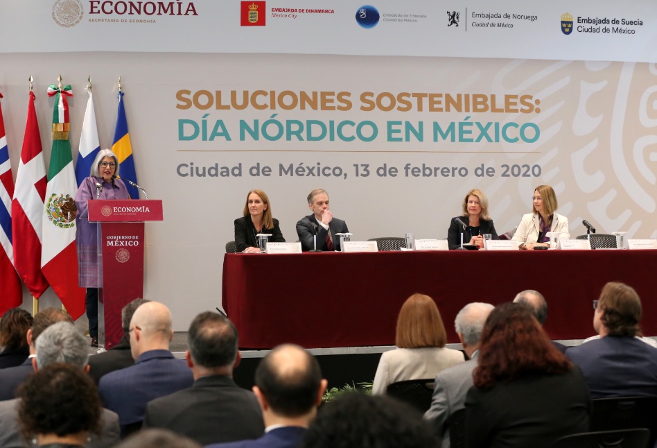 Se llevó a cabo el “Día Nórdico en México” en las instalaciones de la Secretaría de Economía.