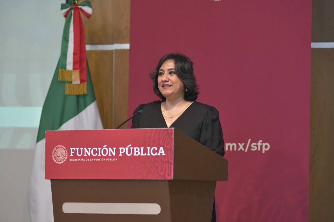 Presenta secretaria Sandoval Ballesteros inédito Informe de Fiscalización de la Función Pública