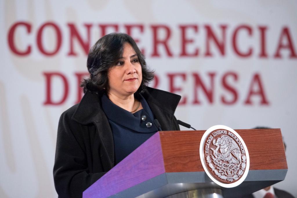 Irma Eréndira Sandoval Ballesteros, secretaria de la Función Pública