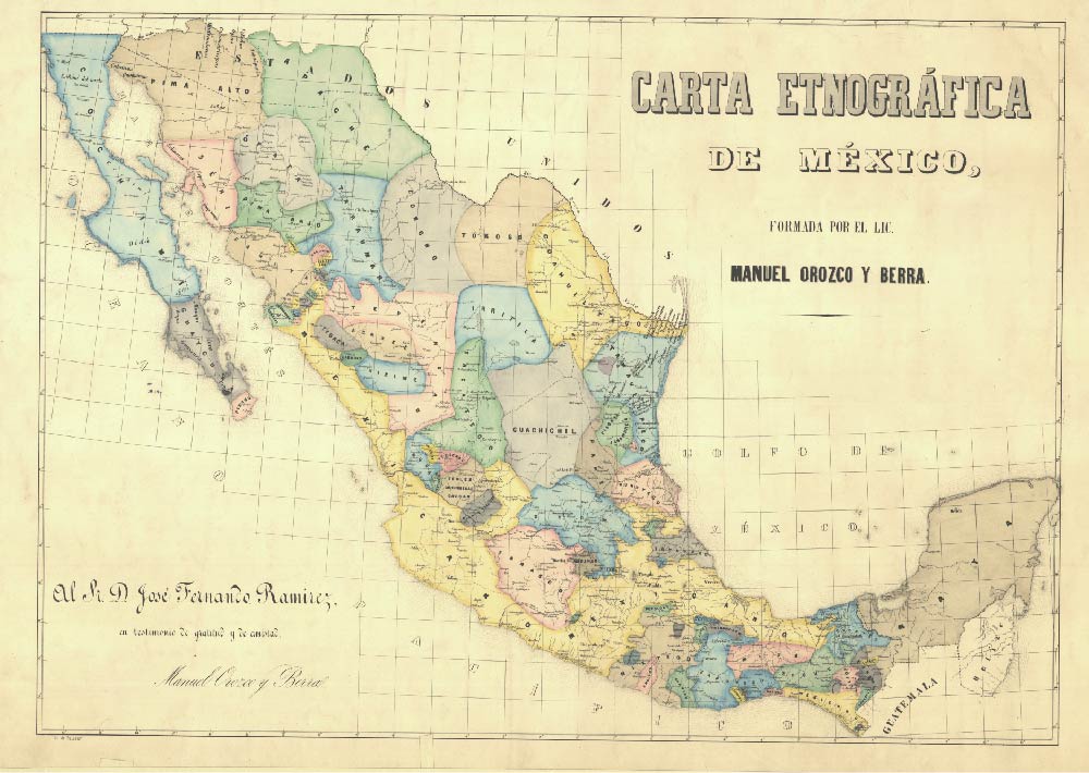 Manuel Orozco y Berra y los Materiales para una Cartografía Mexicana