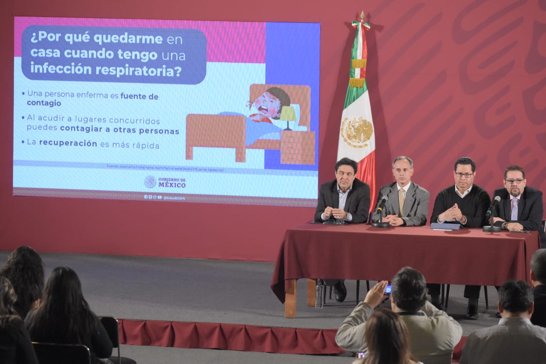 Conferencia de prensa. Informe diario COVID-19 en México. Secretaría de Salud