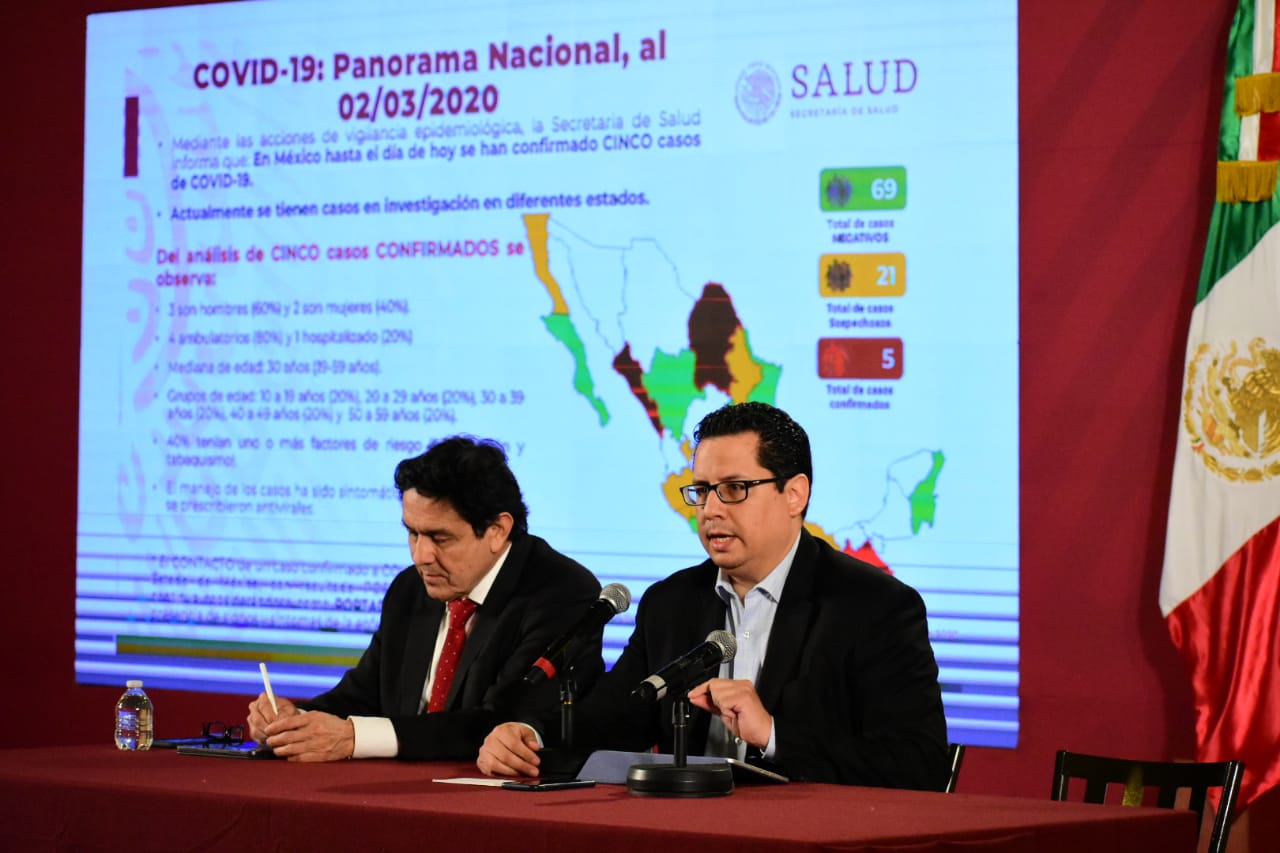 Conferencia de prensa. Informe diario sobre coronavirus COVID-19 en México. Secretaría de Salud