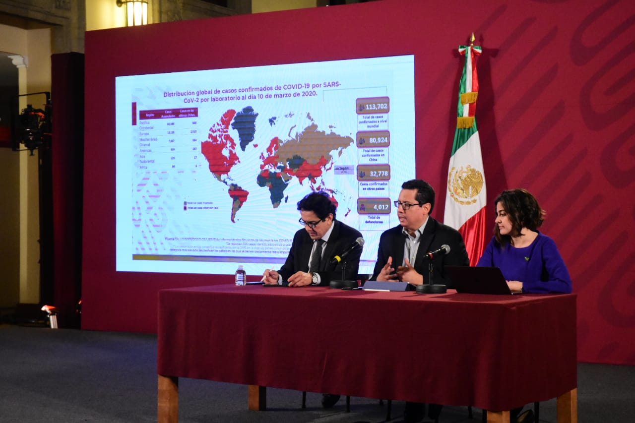 Conferencia de prensa. Informe diario sobre coronavirus COVID-19 en México