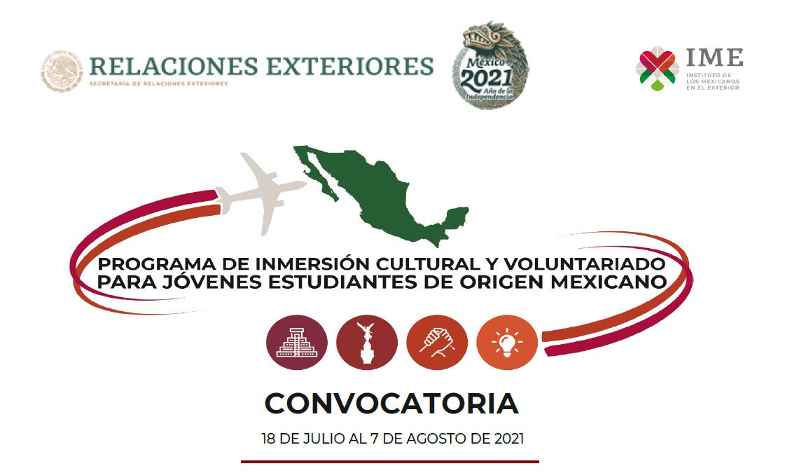 Programa de Inmersión Cultural y Voluntariado para Jóvenes Estudiantes de Origen Mexicano 2020