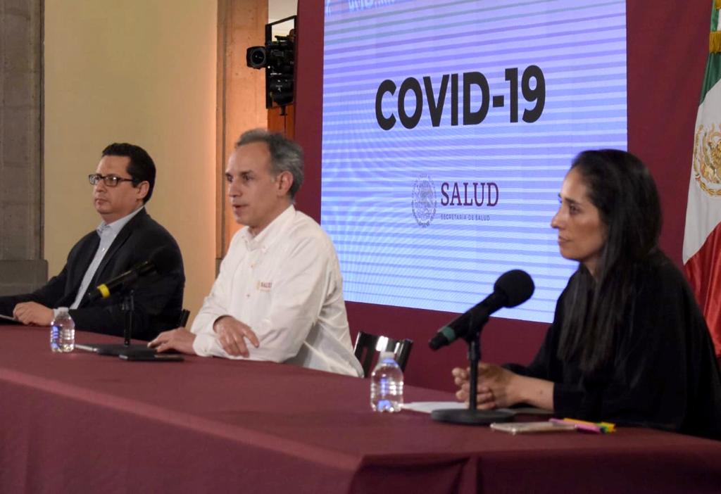 Conferencia encabezada por Hugo López-Gatell, subsecretario de Prevención y Promoción de la Salud
