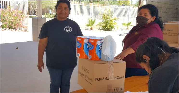 Gobierno de Baja California adquiere despensas a Diconsa ante emergencia sanitaria 