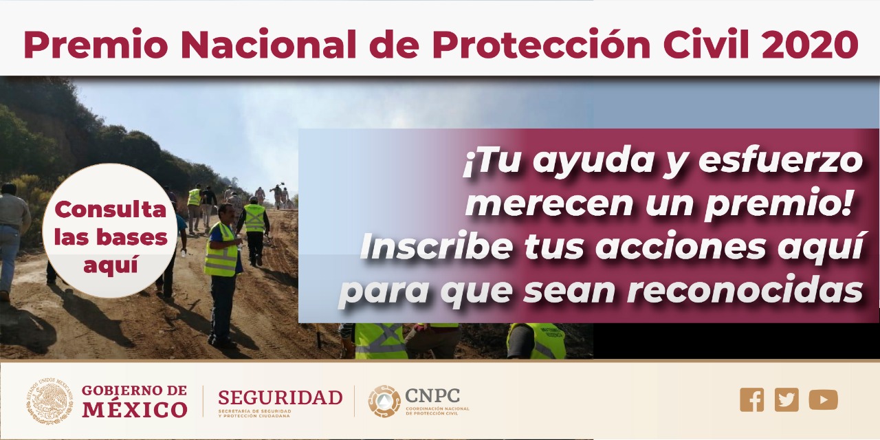 Premio Nacional de Protección Civil 2020