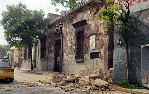 Instala INPI centros de acopio para damnificados del sismo en Oaxaca.