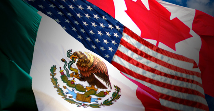Hoy entra en vigor el Tratado entre México, Estados Unidos y Canadá (T-MEC)