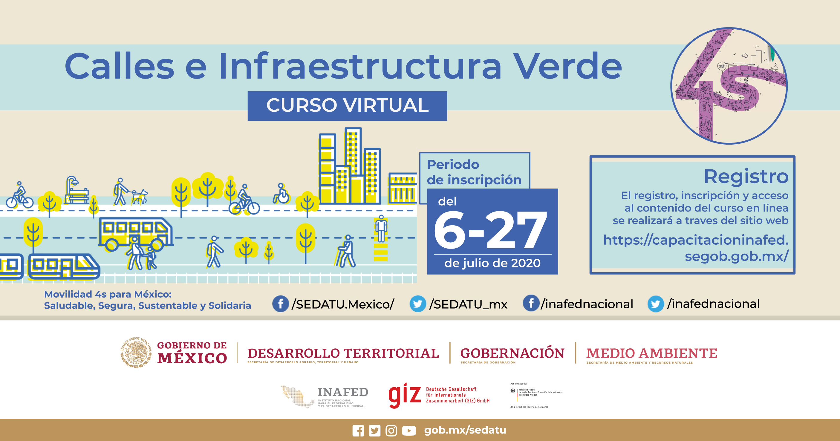Curso Virtual “Calles e infraestructura verde”