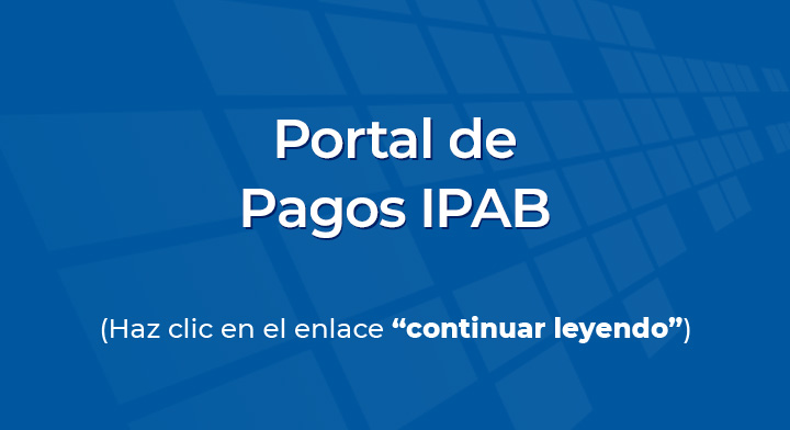 Portal de Pagos IPAB.