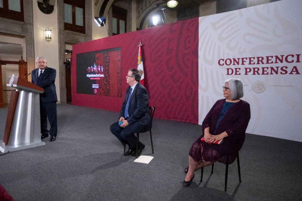 Participa la Secretaria de Economía, Graciela Márquez, en la conferencia de prensa del Presidente Andrés Manuel López Obrador