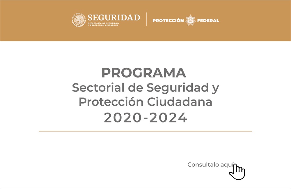 Programa Sectorial de Seguridad y Protección Ciudadana 2020-2024
