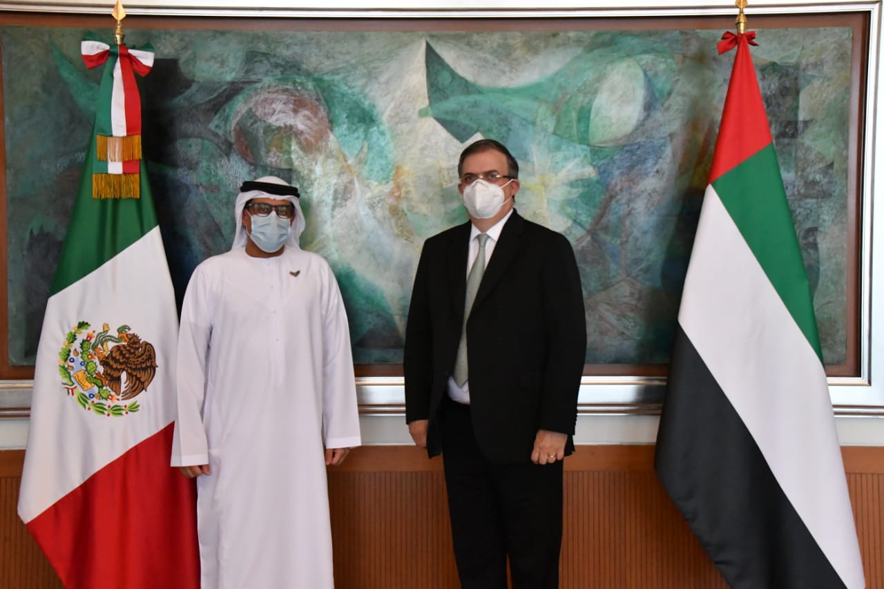 El Gobierno de México agradece la solidaridad del Gobierno de Emiratos Árabes Unidos ante COVID-19