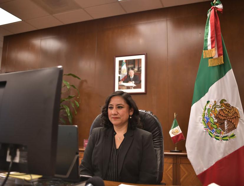 Secretaria Sandoval Ballesteros presenta Informe del Sistema Nacional de Fiscalización ante el SNA