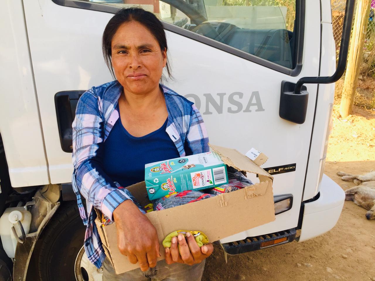 Lleva Segalmex canasta básica y leche a pueblos triquis y mixtecos de Baja California

