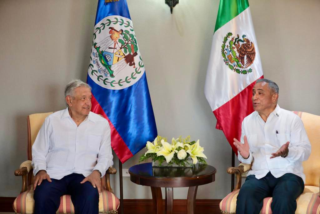 Comunicado conjunto entre el presidente de los Estados Unidos Mexicanos y el primer ministro de Belice