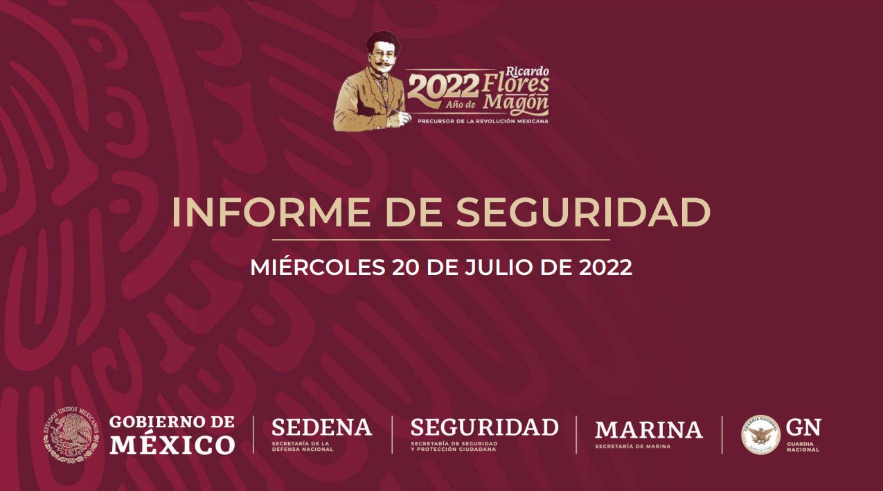 Informe de seguridad, miércoles 20 de julio de 2022