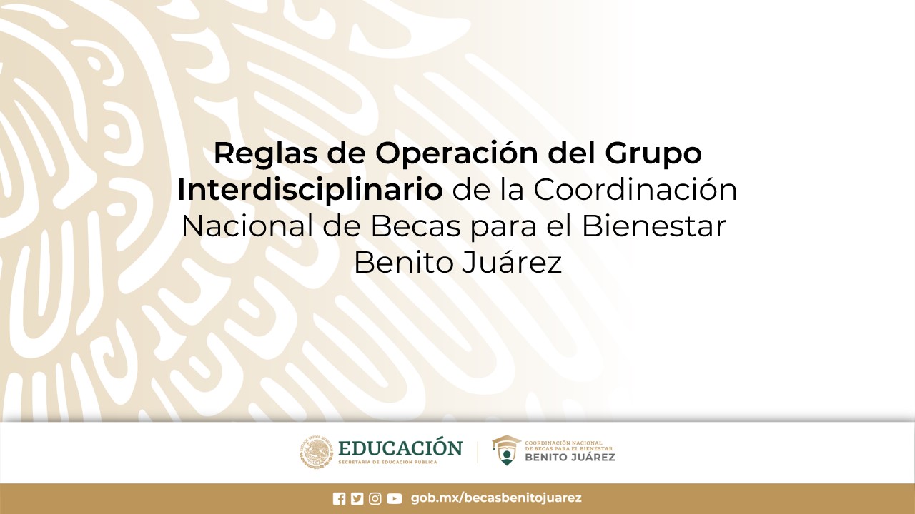 Reglas de Operación del Grupo Interdisciplinario de la CNBBBJ
