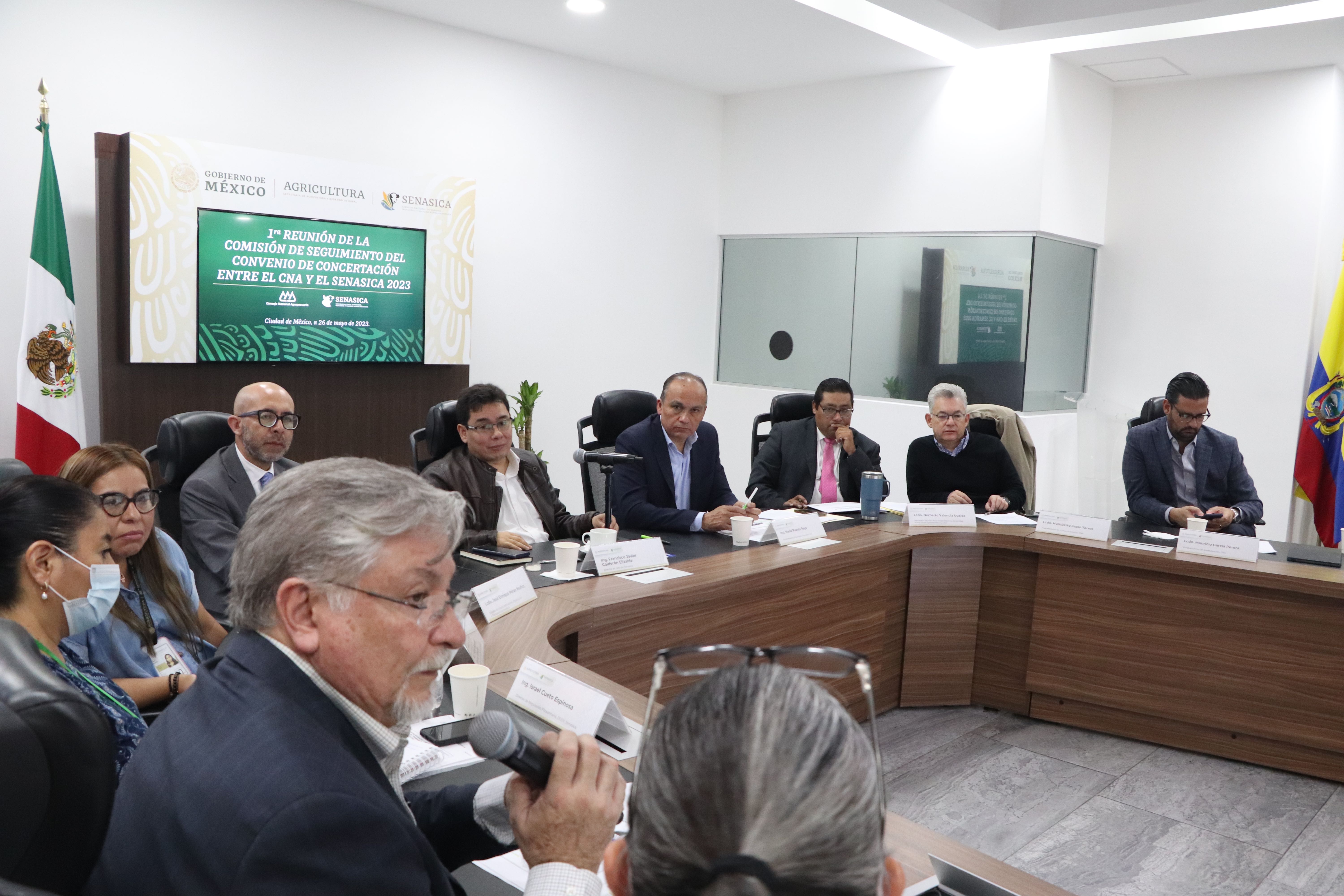 These tasks are carried out within the framework of the Concertation Agreement, signed by the heads of the Agriculture agency and the National Agricultural Council signed in November 2020