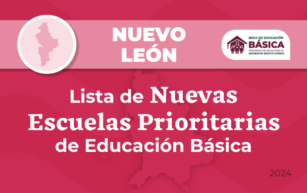 Lista de escuelas prioritarias de Educación Básica para solicitar una beca en Nuevo León