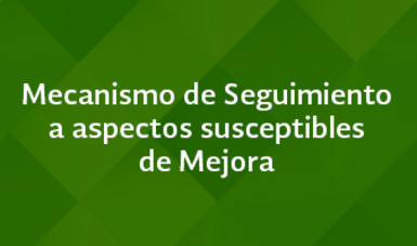 Mecanismo de Seguimiento a aspectos susceptibles de Mejora 2015 - 2016