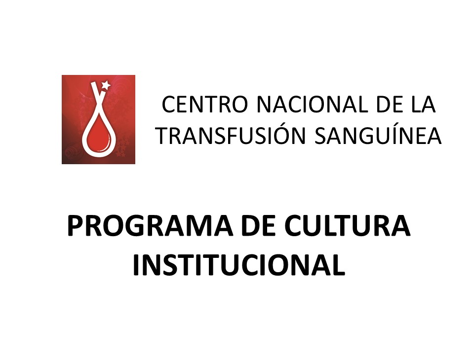 Programa de Cultura Institucional