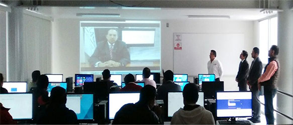 Empleo de materiales audiovisuales e informáticos en aula.