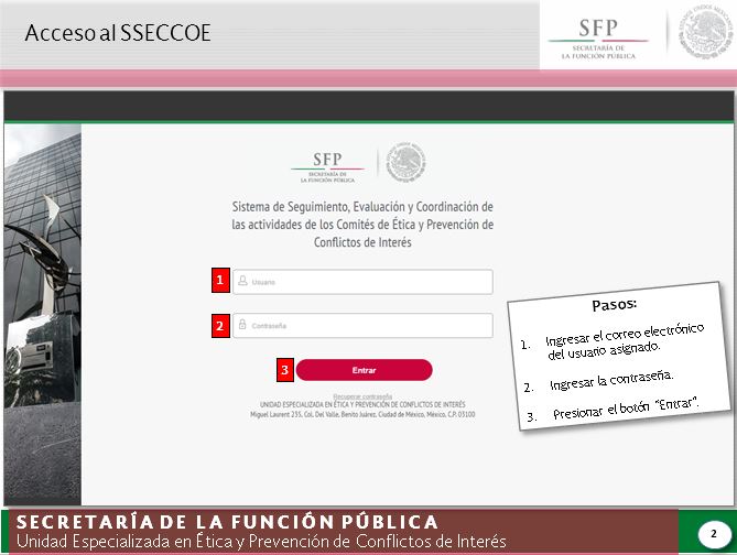 Sistema de Seguimiento, Evaluación y Coordinación de las actividades de los Comités de Ética (SSECCOE)
