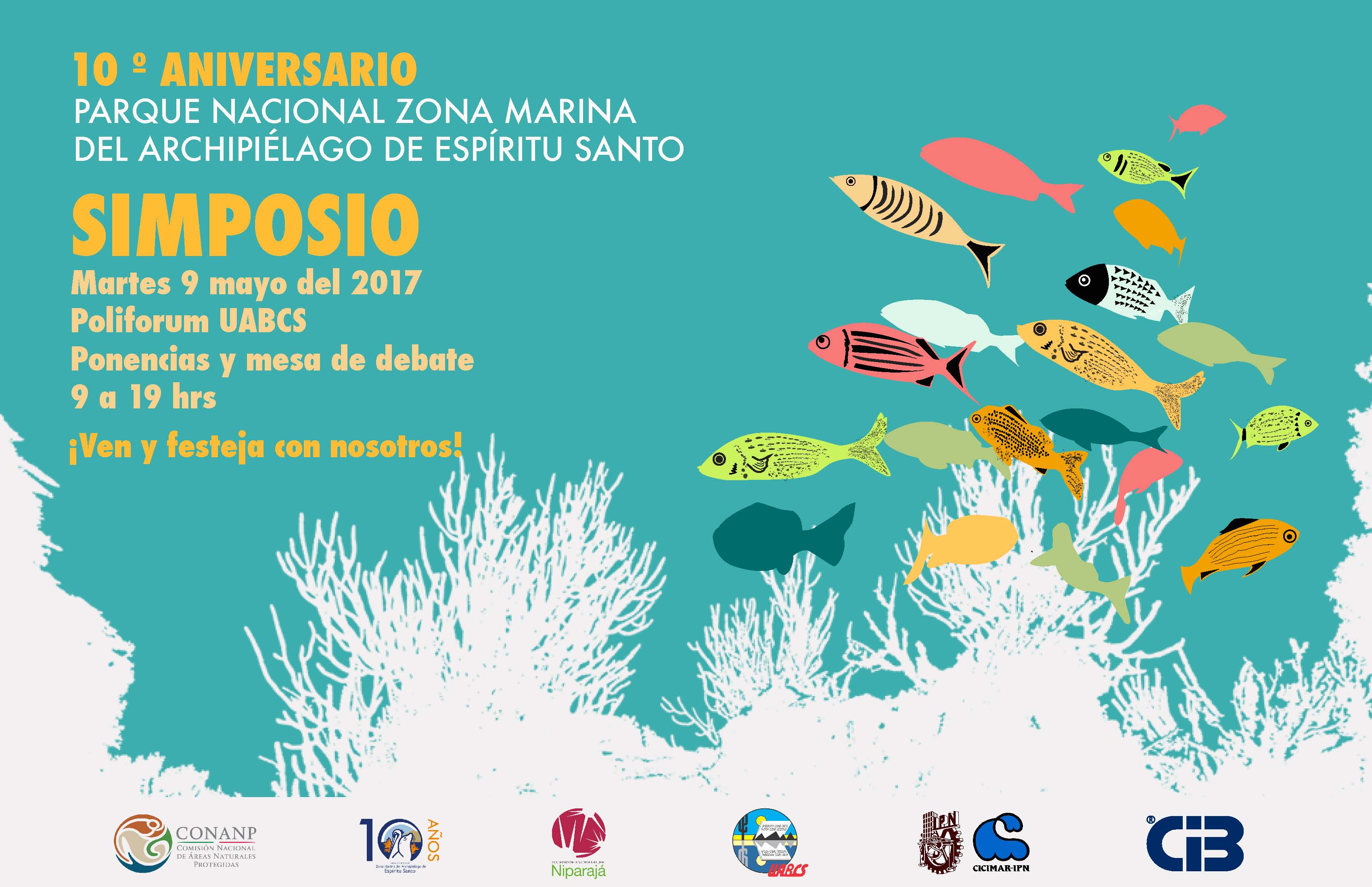 Décimo Aniversario PN Zona Marina Del Archipiélago Espíritu Santo.