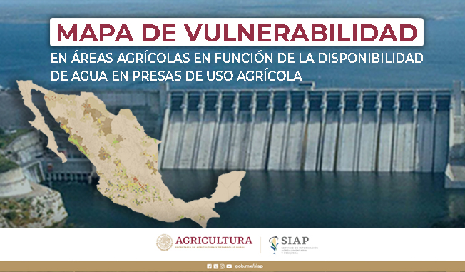 Mapa de vulnerabilidad en áreas agrícolas