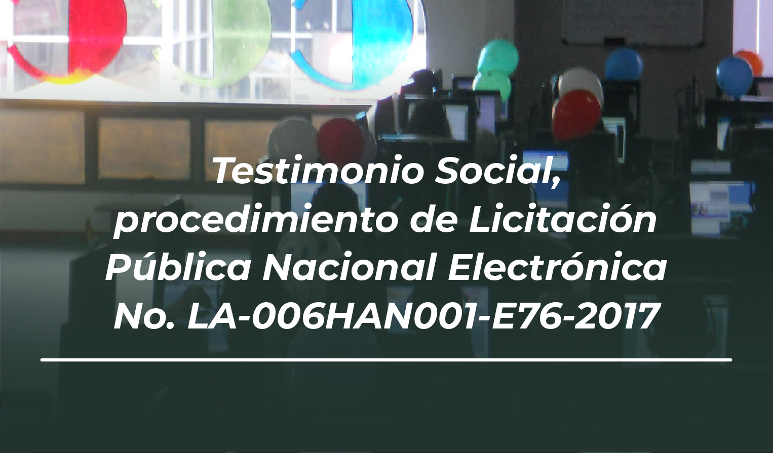 Testimonio social LA-006HAN001