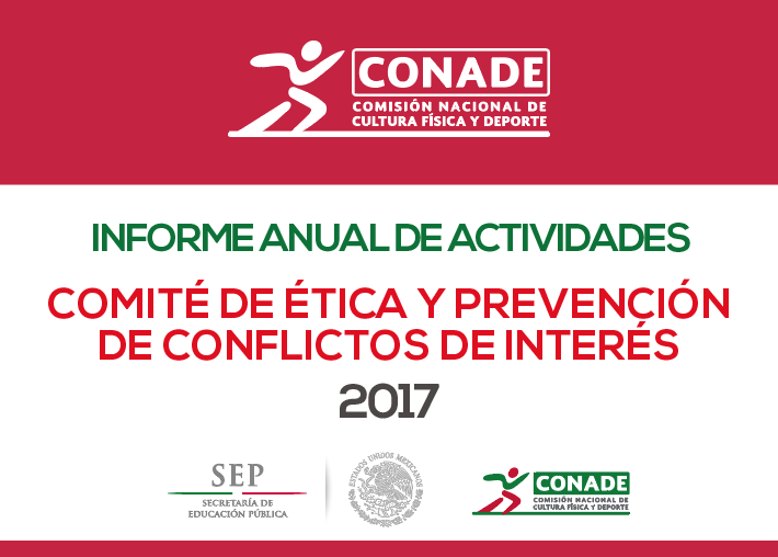 Informe Anual de Actividades Comité de Ética y Prevención de Conflictos de Interés 2017