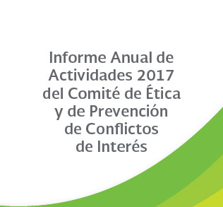 Informe Anual de Actividades 2017 del Comité de Ética