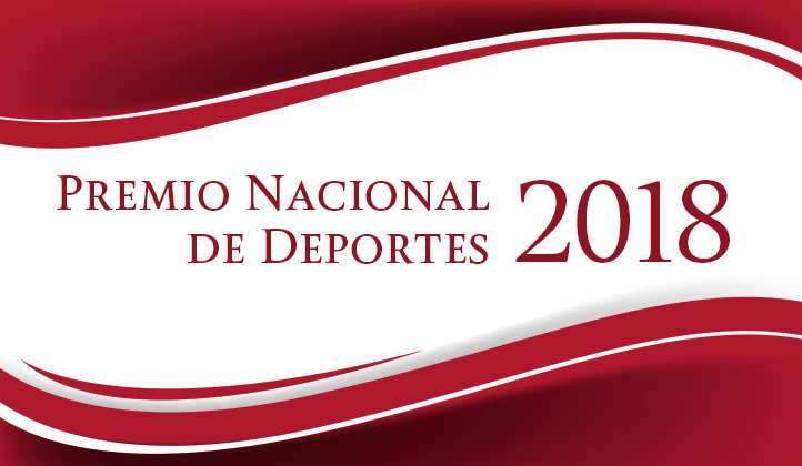Imagen alusiva al logotipo del Certamen del Premio Nacional de Deporte 2018 