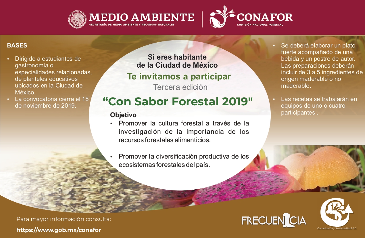 Convocatoria Con Sabor Forestal 2019 
