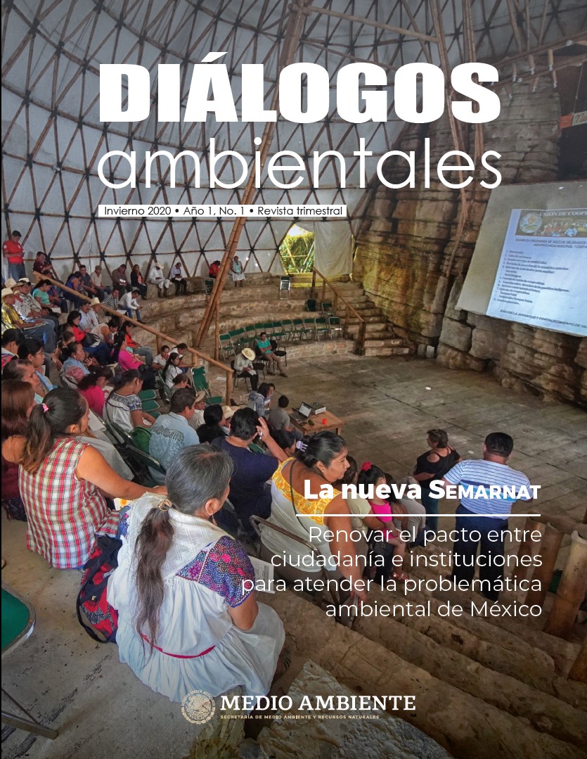 Medio Ambiente publica la Revista Diálogos ambientales, Invierno 2020 Año 1, No. 1. Revista Trimestral.
