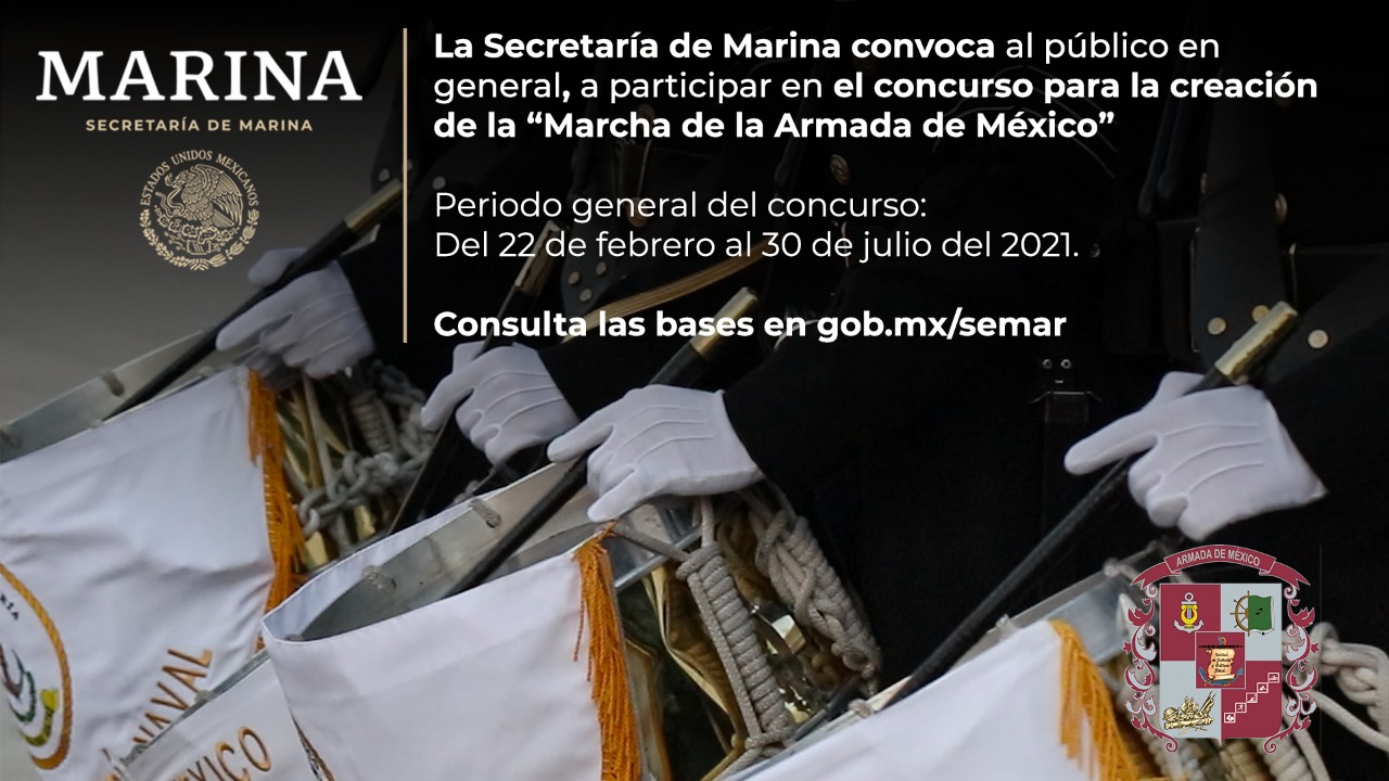 Concurso para la composición musical “Marcha de la Armada de México”