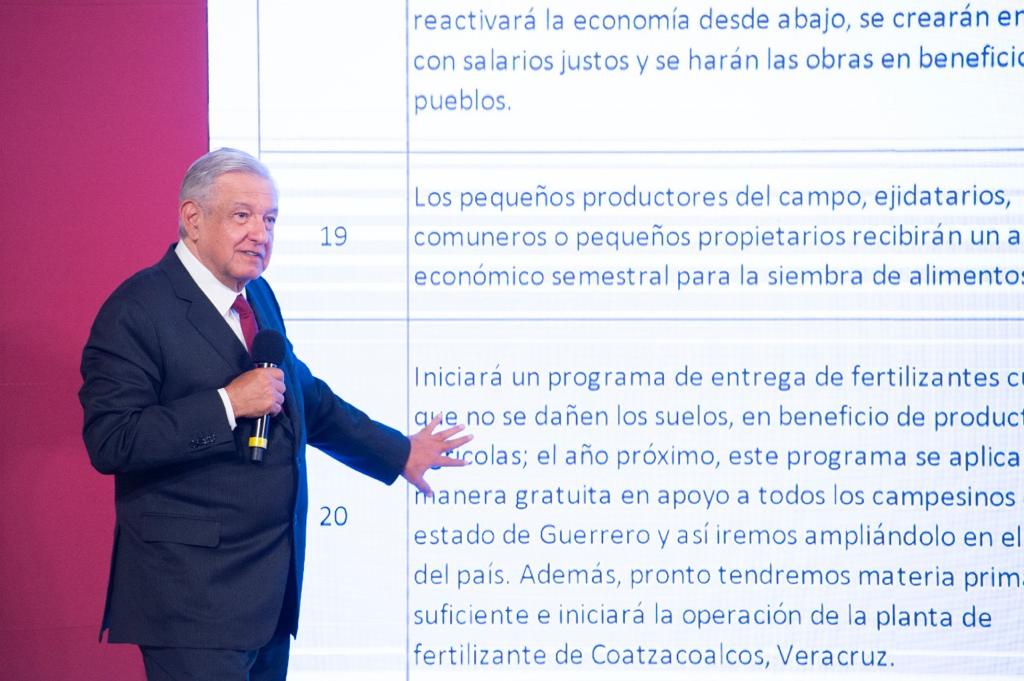 100 compromisos del presidente Andrés Manuel López Obrador.