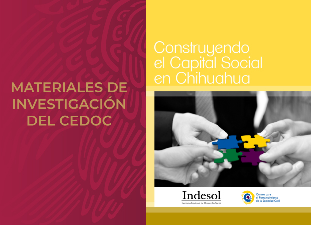 Consulta y descarga las novedades editoriales que tiene el Centro de Documentación (CEDOC) del Indesol

