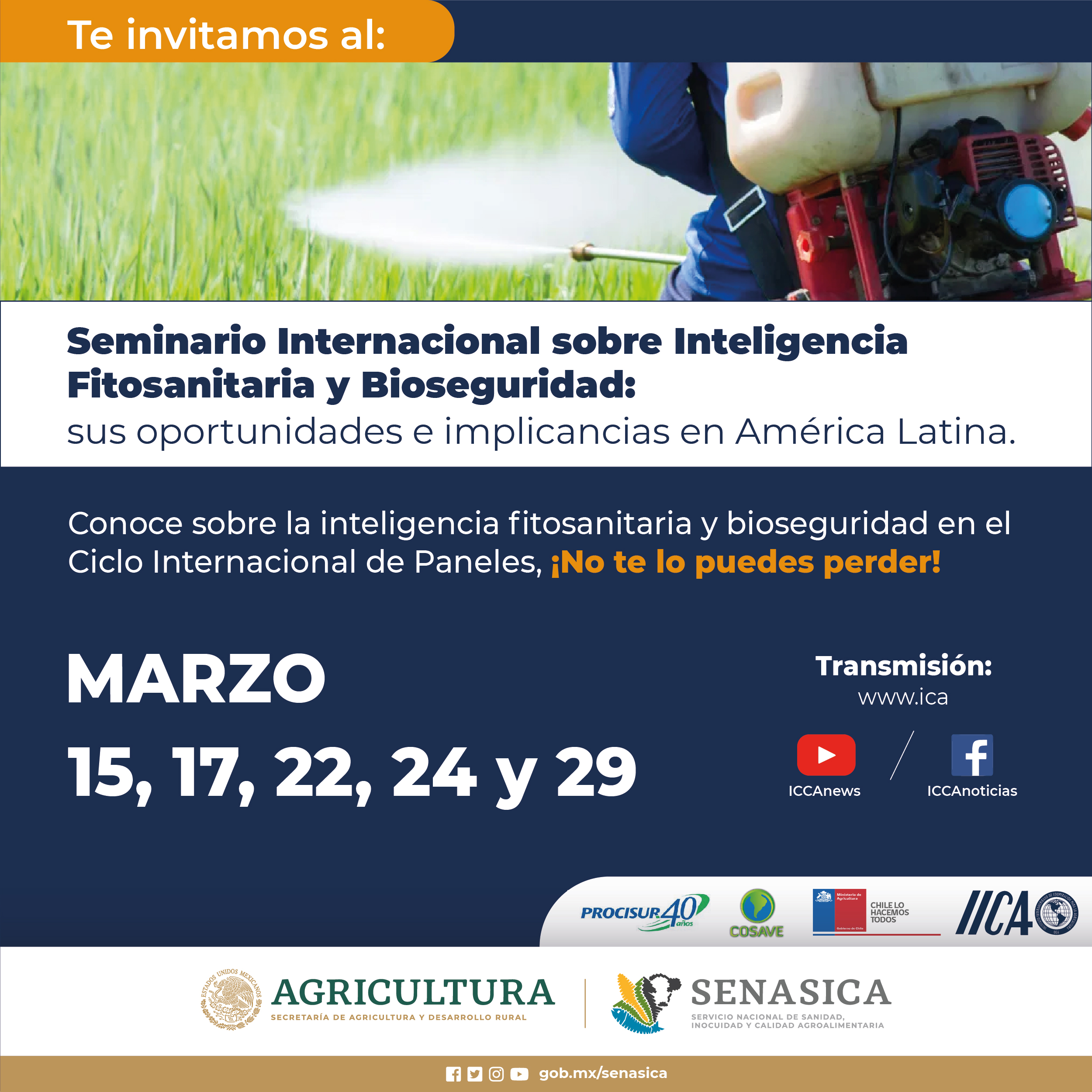 Seminario Inteligencia Fitosanitaria y Bioseguridad Oportunidades e Implicancias en América Latina
