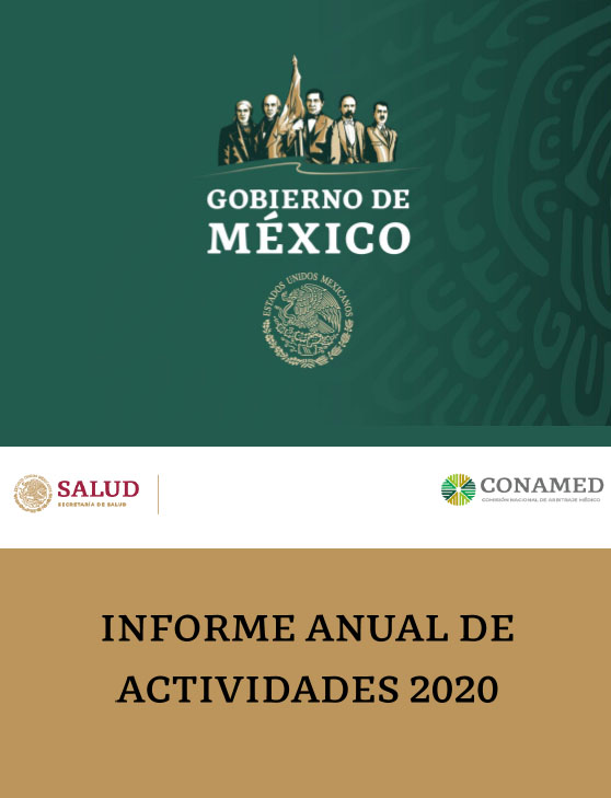 Informe Anual de Actividades CONAMED 2020