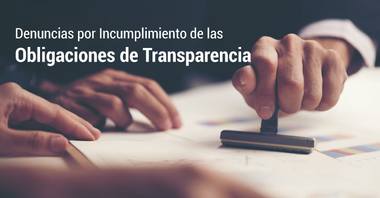 Denuncias Por Incumplimiento De Las Obligaciones De Transparencia