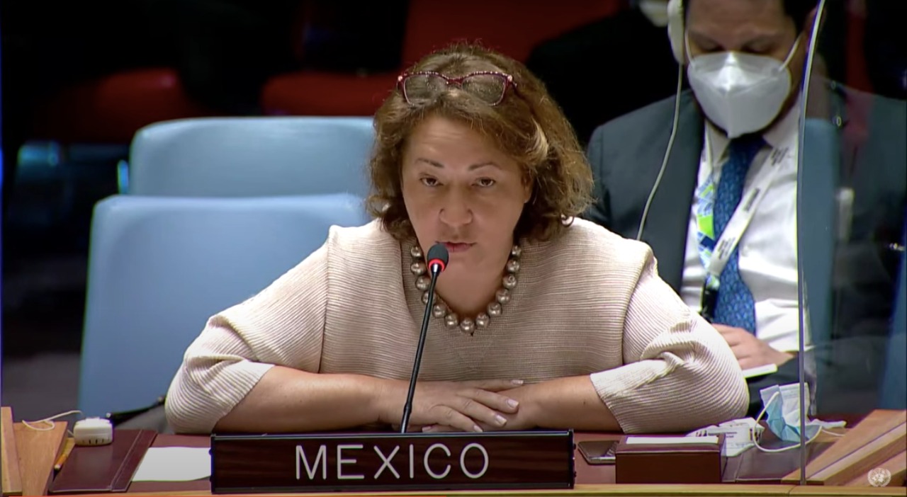 Intervención de la embajadora Alicia Buenrostro en la sesión de emergencia del Consejo de Seguridad de la Organización de las Naciones Unidas (CSONU), sobre la situación en Afganistán